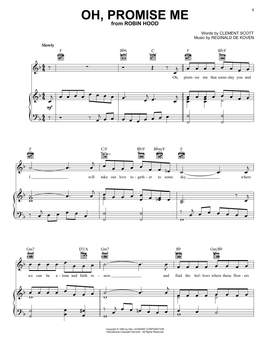 Clement Scott: Oh, Promise Me