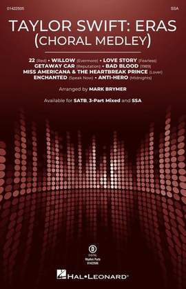 Taylor Swift: Taylor Swift: Eras (Choral Medley) (arr. Mark Brymer)