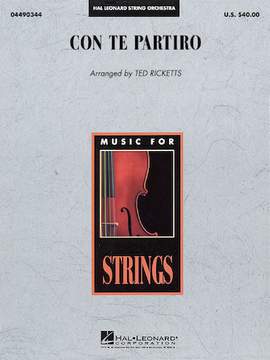 Andrea Bocelli: Con Te Partiro (arr. Ted Ricketts) - Viola