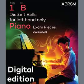 Louise Drewett: Distant Bells: for left hand only (Grade 1, list B, from the ABRSM Piano Syllabus 2025 & 2026)