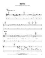 Elton John: Daniel (arr. Bobby Westfall) Product Image