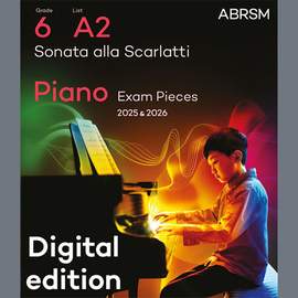 Germaine Tailleferre: Sonata alla Scarlatti (Grade 6, list A2, from the ABRSM Piano Syllabus 2025 & 2026)