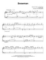 Sia: Snowman (arr. Eric Baumgartner) Product Image
