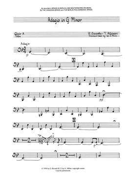 Canadian Brass: Adagio in G Minor - Tuba