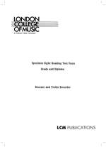 LCME: Recorder Specimen Sight Reading Product Image