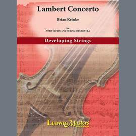 Brian Krinke: Lambert Concerto (for Violin and String Orchestra) - Violin 1
