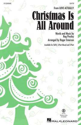 Reg Presley: Christmas Is All Around (from Love Actually) (arr. Roger Emerson) - Electric Guitar 1