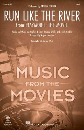 Meghan Trainor: Run Like The River (from Playmobil: The Movie) (arr. Roger Emerson) - Electric Guitar 1