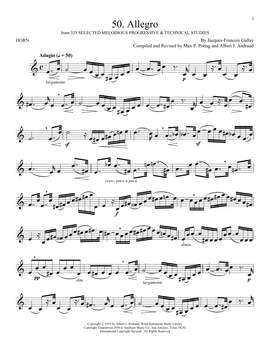 Jacques-Francois Gallay: Etude No. 70