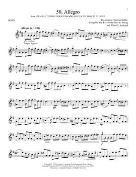 Jacques-Francois Gallay: Etude No. 50