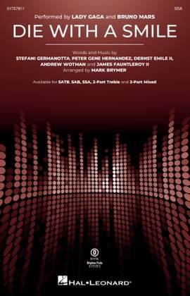 Bruno Mars & Lady Gaga: Die With A Smile (arr. Mark Brymer)