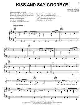The Manhattans: Kiss And Say Goodbye