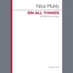 Nico Muhly: On All Things Product Image