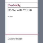 Nico Muhly: Small Variations Product Image