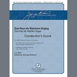 Johann Sebastian Bach: Zion Hears The Watchmen Singing - Full Score