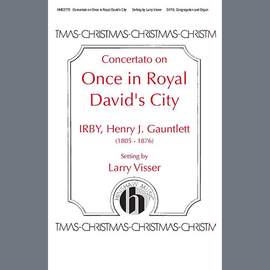 Larry Visser: Concertato on Once in Royal David's City
