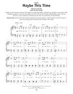 Kander & Ebb: Maybe This Time (from Cabaret) Product Image