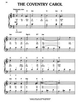 Robert Croo: Coventry Carol