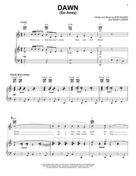 Franki Valli & The Four Seasons: Dawn (Go Away)