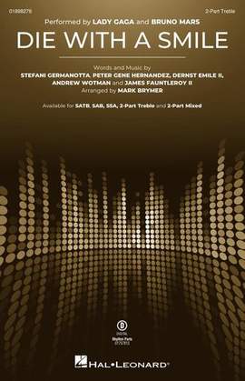 Bruno Mars & Lady Gaga: Die With A Smile (arr. Mark Brymer)