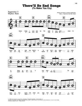 Billy Ocean: There'll Be Sad Songs (To Make You Cry)