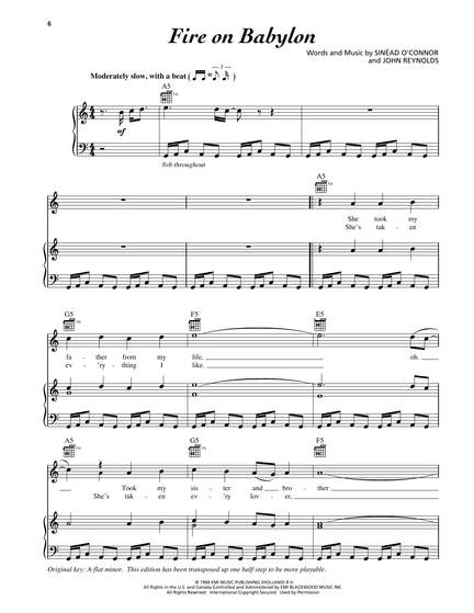 Sinead O'Connor: Fire On Babylon