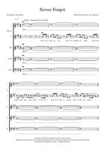 Take That: Never Forget (arr. Abi Moore) Product Image