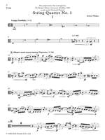 Robert Walker: String Quartet No. 1 - Viola Product Image