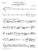 Robert Walker: String Quartet No. 1 - Violoncello Product Image