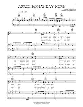 Loudon Wainwright III: April Fool's Day Morn