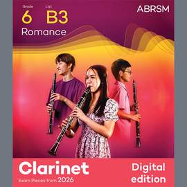 Ludwig Wiedemann: Romance (Grade 6, list B3, from the ABRSM Clarinet Syllabus from 2026)