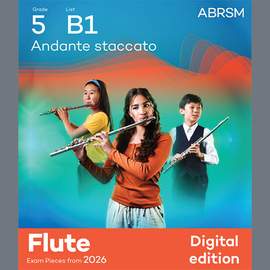 Anna Bon di Venezia: Andante staccato (Grade 5, list B1, from the ABRSM Flute Syllabus from 2026)