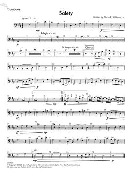 Oscar E. Williams, Jr.: Safety - Trombone