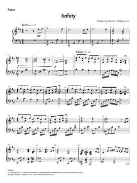 Oscar E. Williams, Jr.: Safety - Piano