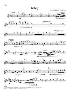Oscar E. Williams, Jr.: Safety - Flute