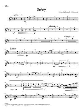 Oscar E. Williams, Jr.: Safety - Oboe