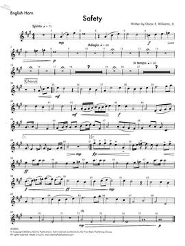Oscar E. Williams, Jr.: Safety - English Horn