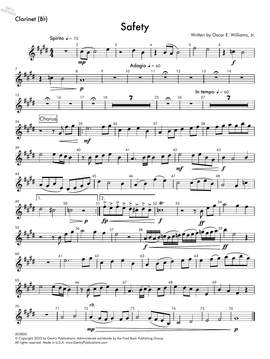 Oscar E. Williams, Jr.: Safety - Bb Clarinet