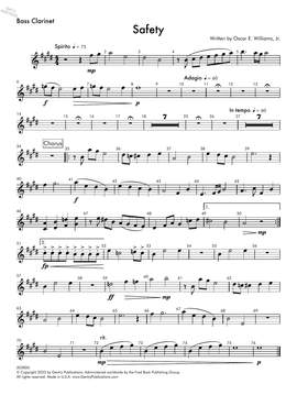 Oscar E. Williams, Jr.: Safety - Bass Clarinet