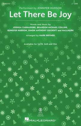 Jennifer Hudson: Let There Be Joy (arr. Mark Brymer)