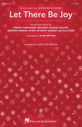 Jennifer Hudson: Let There Be Joy (arr. Mark Brymer)