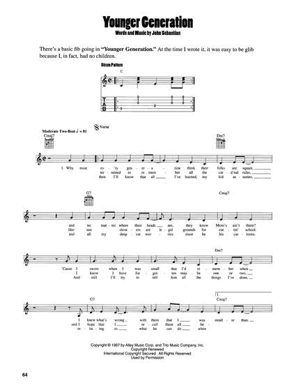 John Sebastian: Younger Generation