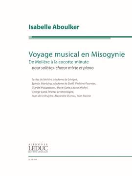Isabelle Aboulker: Voyage musical en Misogynie - Score