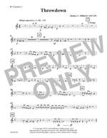 Quincy Hilliard: Throwdown - Clarinet 1 Product Image