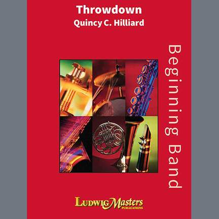 Quincy Hilliard: Throwdown - Clarinet 2