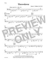 Quincy Hilliard: Throwdown - Tuba Product Image