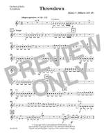 Quincy Hilliard: Throwdown - Percussion 1 Product Image