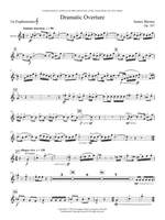 James Barnes: Dramatic Overture - Bb Euphonium 1 T.C. Product Image
