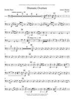 James Barnes: Dramatic Overture - Double Bass Product Image
