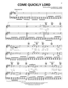 Rebecca St. James: Come Quickly Lord